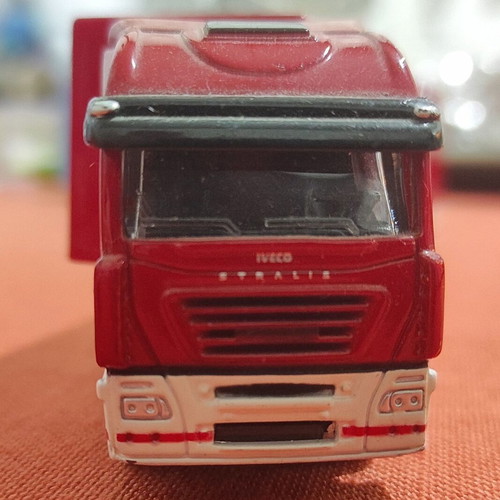 Iveco toy truck miniature like new, plastic