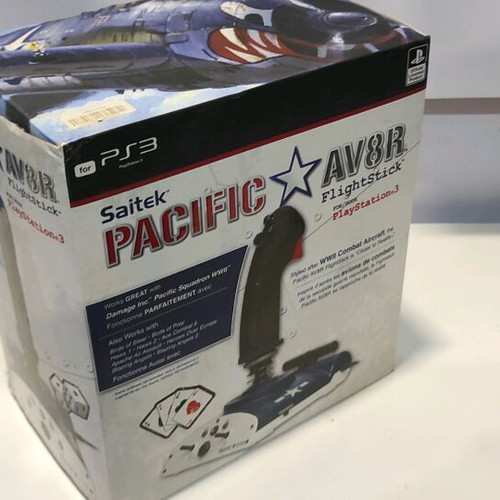 Playstation 3 PS3 Saitek Pacific AV8R Flight Stick new