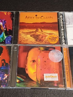 Alice In Chains discography 1992-1999 7 CDs used, Rock