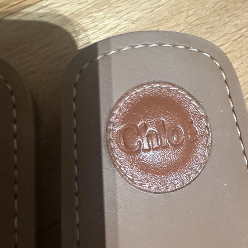 Chloé Woody Mild Beige δαντελένια πέδιλα σαν καινούργια, μέγεθος 41