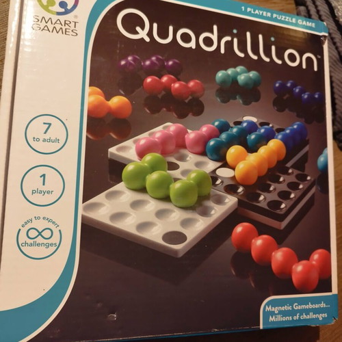 Smart Games Quadrillion game like new for math logic