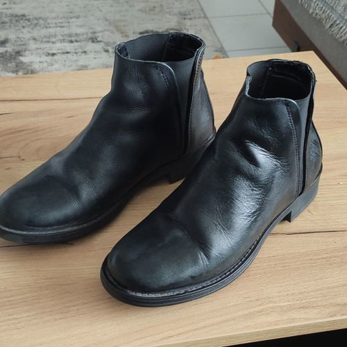 Doca ankle boots used, black, size 41