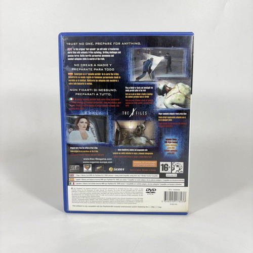 The X-Files Resist or Serve PlayStation 2 game used, complete with manual