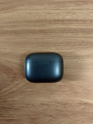 Hoco black wireless earbuds with charging case