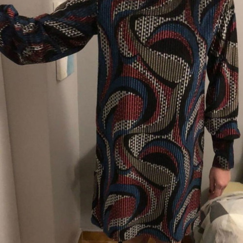 Badila printed dress used, size S, multicolor