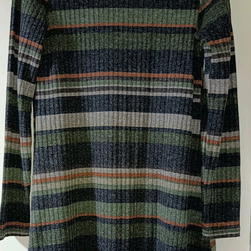 Helmi striped turtleneck dress like new, size L