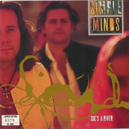 Simple Minds She's A River vinyl record used, rock