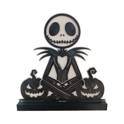 Jack Skellington 3d printed table decoration made to order