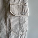 Pull&Bear cargo pants used, size 36, beige
