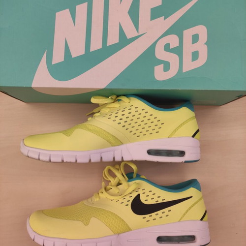 Nike SB Eric KOSTON 2 MAX athletic shoes like new, size 42, yellow-black