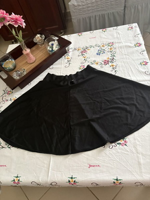 Dance skirt size S used, black