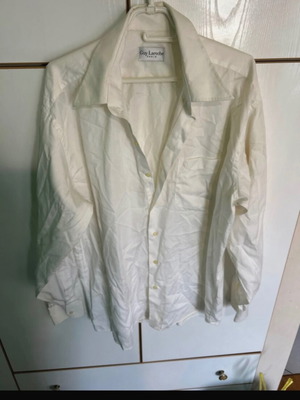 Guy Laroche white shirt used, size S