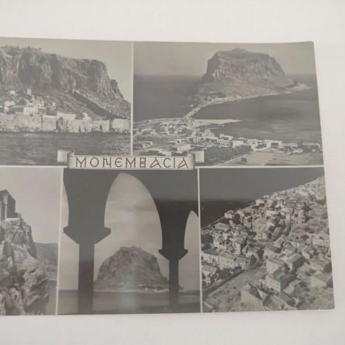 Monemvasia Black and White Postcard used