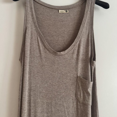Sugarfree long elastic dress like new, brown, size S