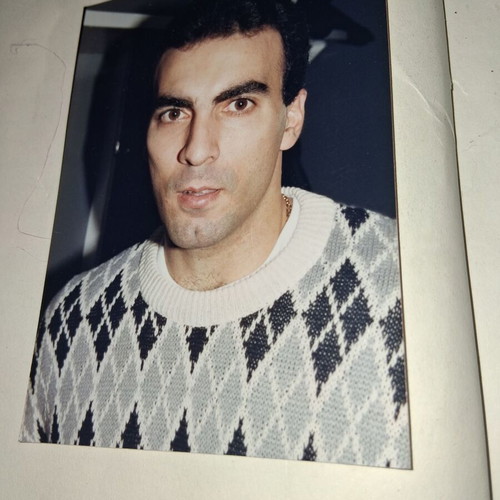 Rare photo Nikos Galis 9×12 cm new, authentic