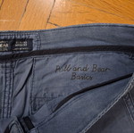 Pull&Bear dark blue bermuda shorts, size 42