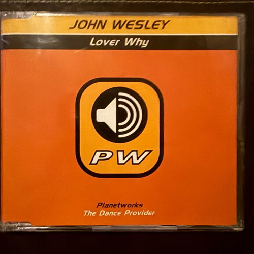 John Wesley Lover Why CD single like new, Planetworks 1999