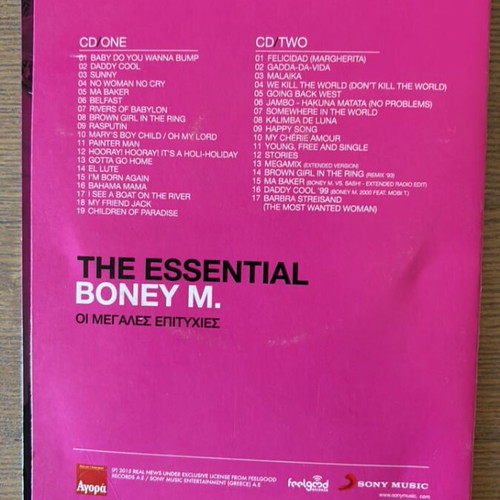 Boney M The Essential 2 CD new, pop