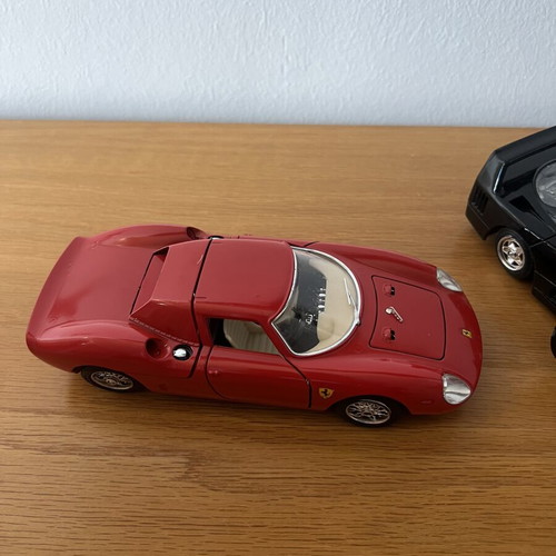 Ferrari Burago model cars used, set of 3