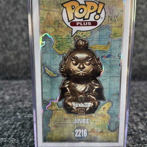 Funko Pop! One Piece Brook #2215 and Jinbe #2216 bundle new sealed