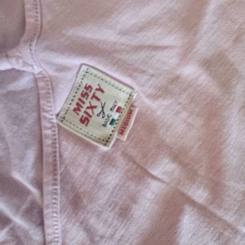 Miss Sixty top like new, soft pink, size Medium