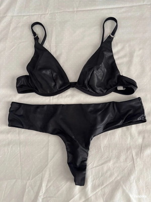 Calzedonia bikini used, black, Brazilian, size M