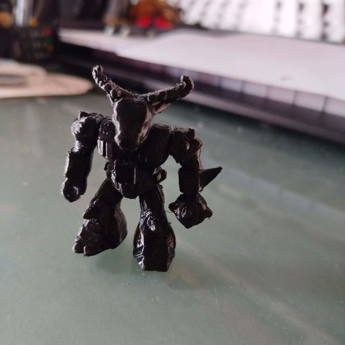 Beast Black Buffalo Figure new