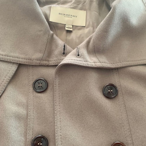 Burberry wool short jacket used, grey, size M