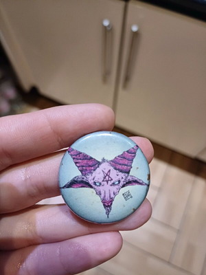 Baphomet pin used