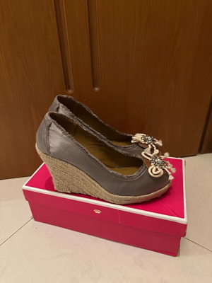 Juicy Couture shoes new, size 41, silver wedge sandals
