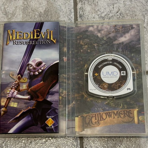 MediEvil Resurrection PSP game like new, complete in box