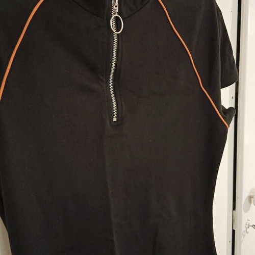 H&M dress black short like new, size M