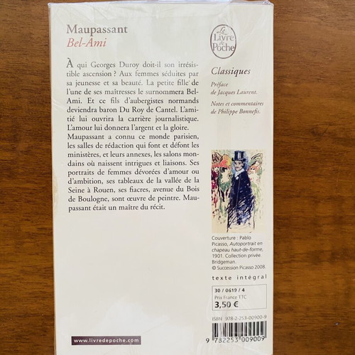 Book Bel-Ami by Maupassant used, French