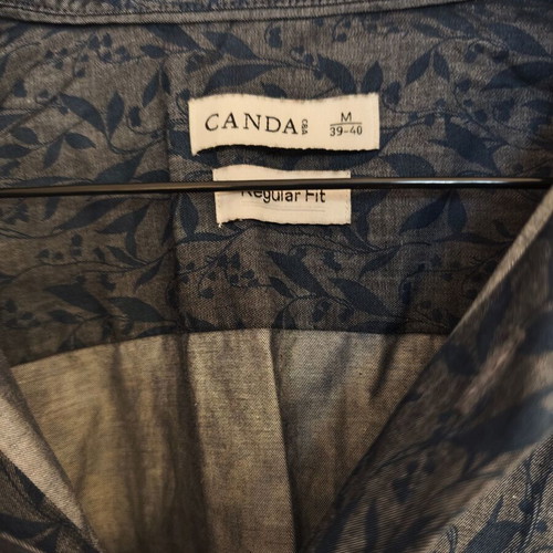 Canda (C&A) men's floral shirt used