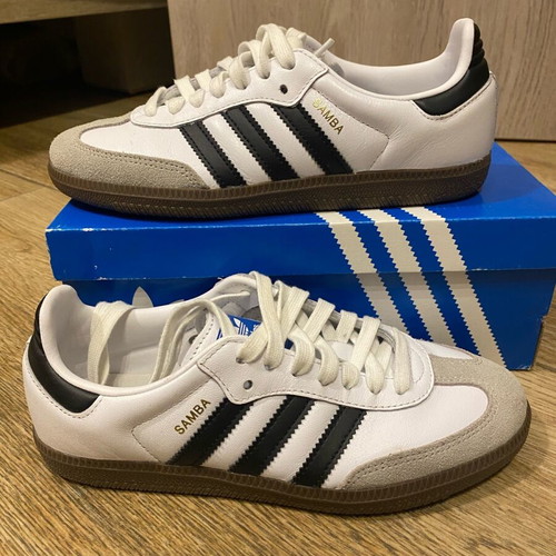 adidas gazelle silver green womens Women's adidas Samba OG Shoes main image 1