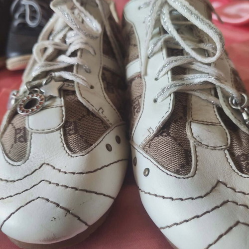 Sneakers Puma and Primadona used, size 39, black and white