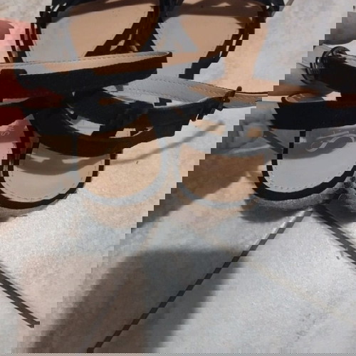 Sfera πλατφόρμα νούμερο 38 μαύρη, σανδάλια like new