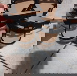 Sfera πλατφόρμα νούμερο 38 μαύρη, σανδάλια like new