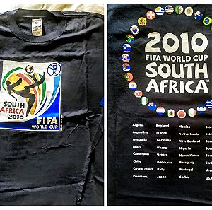 Officially Licensed 2010 FIFA World Cup South Africa T-Shirt 2XL