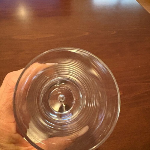 Kosta Boda crystal liqueur glasses set of 4 like new