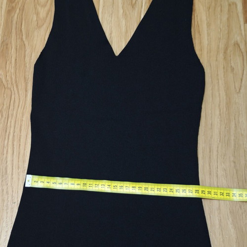 Black Midi Pencil Dress vintage, like new, size S