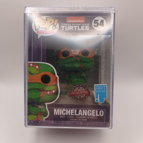 Funko POP! Art Series Teenage Mutant Ninja Turtles Michelangelo Special Edition vinyl figure new