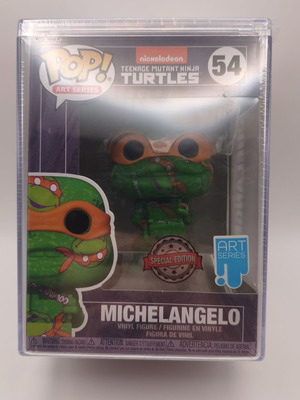 Funko POP! Art Series Teenage Mutant Ninja Turtles Michelangelo Special Edition vinyl figure new