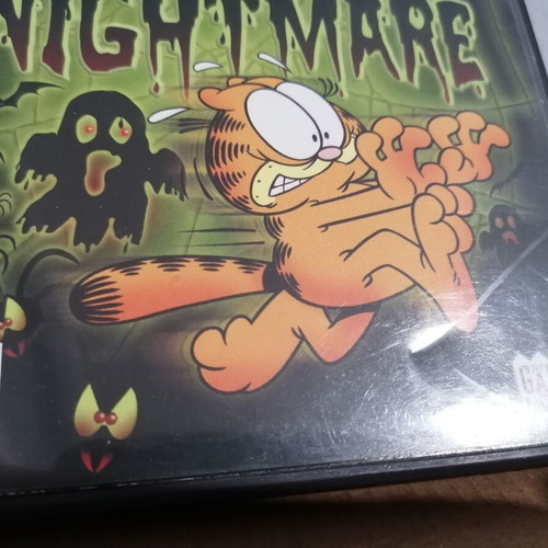 Garfield's Nightmare Nintendo DS case, cover and manual, NTSC