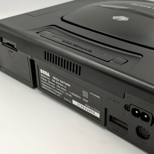 Sega Saturn used console with 1 controller and 1 game
