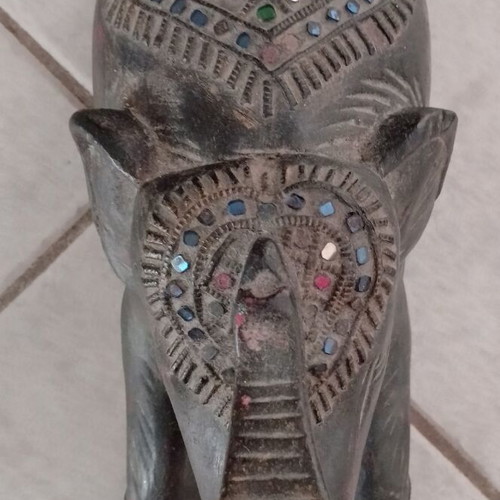 Wooden handmade decorative elephant used from Thailand