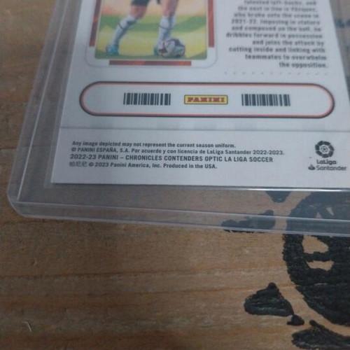 Jesús Vásquez Panini Optic card like new