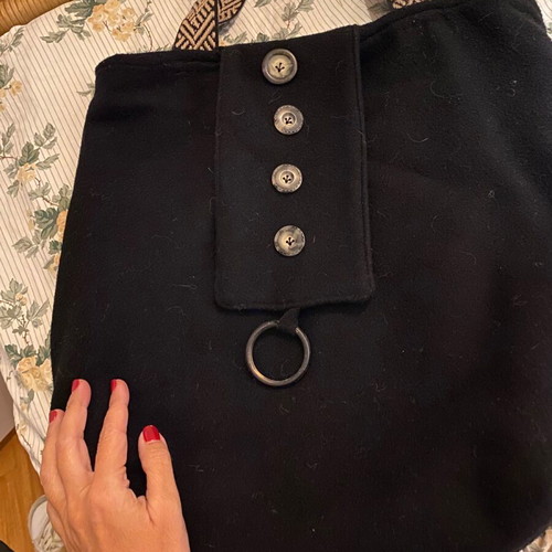 Handmade shoulder bag new made of soft wool