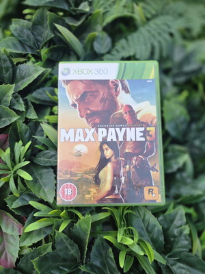 Max Payne 3 Xbox 360 game used, good condition