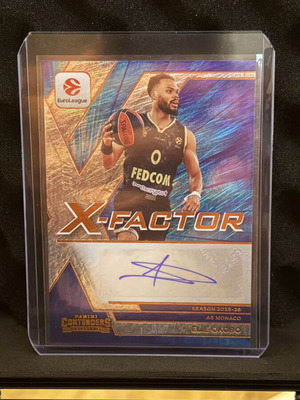 Elie Okobo X-Factor Auto /25 Panini Contenders 2025-26